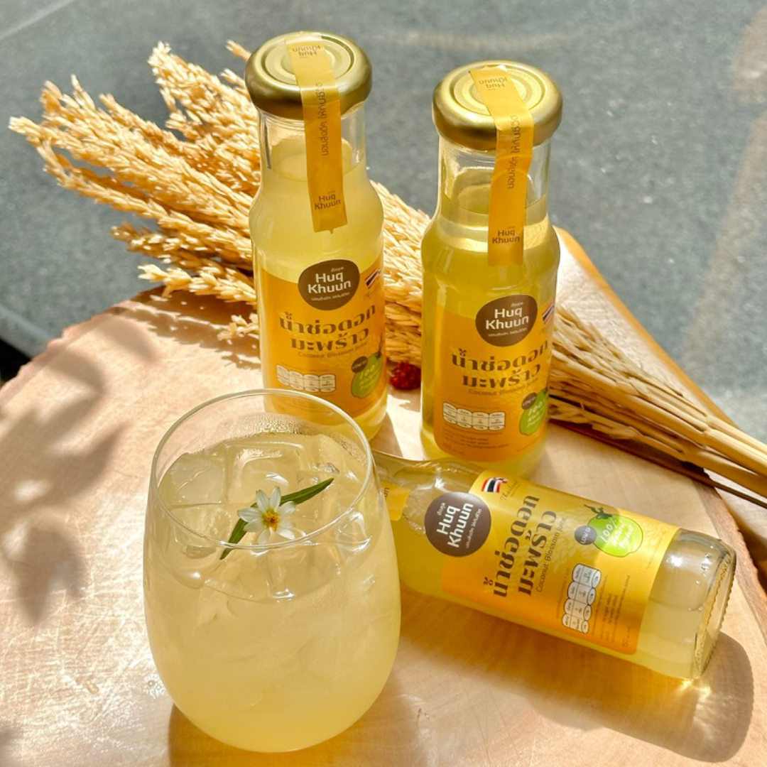 น้ำช่อดอกมะพร้าว coconut-blossom-juice-in-glass